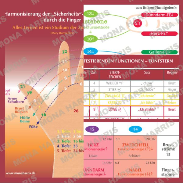 Poster-Set: Harmonisierung der SES, Fünfstern, Pulse und Elemente